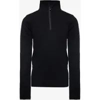 Mountain Peak kinder skipully met rits zwart maat 158/164