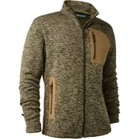 Deerhunter - Sarek Knitted Jacket - Fleecevest M, bruin