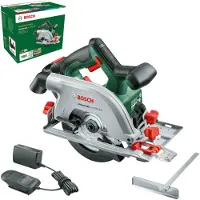 Bosch Accucirkelzaag UniversalCirc 18V-53 | Zaagblad 160 mm Optiline 24 t | Incl. 1-uurslader AL 18V-20 en 1 x 2,5 Ah accu - 06033B1402