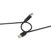 ISY Iuc-1004 - Usb-a 2.0 Naar Usb-b Kabel 3m Zwart