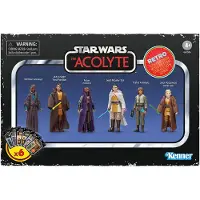 Hasbro Star Wars Retro Collectie, The Acolyte multipack, 4 figuren, meerkleurig