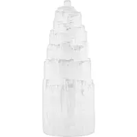WAGNER LIFE Selenietlamp ‘IJsberg’, hoogte 25 cm, zonder voetstuk Eisberg, helder / transparant, Woon-/ Eetkamer, Steen, Tafellamp