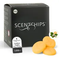 Scentchips Arabian Nights - Geurblokjes - Huisparfum - Geurchips - Waxmelts - Geschikt voor Geurbrander en Waxbrander - XXL - 144 Stuks