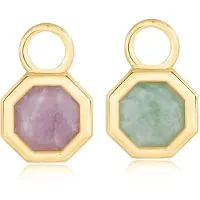 Ania Haie AH EC055-02G Pop Charms Dames Hanger - Sieraad - Zilver - Goudkleurig - 925 Zilver - 9 mm breed - 14 mm lang