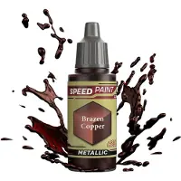 Army Painter Speedpaint metallic acrylverf Brazen Copper 18ml.