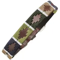 Pampeano - caza halsband L - luxe hondenriem - leren halsband hond
