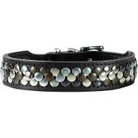 Hunter halsband arizona bruin nappaleer bruin onderlegd