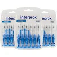 Interprox Premium Conical Ragers - 3.5 tot 6 mm - 3 x 6 stuks - Voordeelpakket