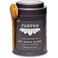 JusTea - Mount Kenya Black – Keniaanse Zwarte Thee | Losse Ontbijtthee in Designblik