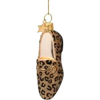 Vondels Kerstornament Glass Gold Panther Loafer 12,5 cm
