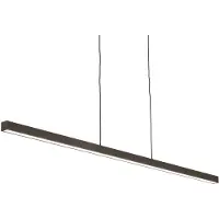 Lumidora Hanglamp 75311 - LEV - Ingebouwd LED - 16.0 Watt - 1200 Lumen - 3000 Kelvin - Bruin - Metaal