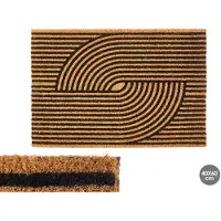Arte Regal Deurmat Kokos - Deurmat voor Binnen en Buiten - Deurmat met Patroon - Kokosmat - 60x40 cm