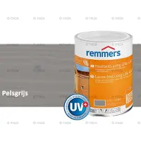 Remmers Long Life Houtbeits UV – pelsgrijs – 0,75 Liter – Duurzame houtbescherming met maximale UV-bescherming