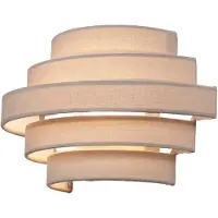 Lumidora Wandlamp 75406 - Voor binnen - POLIGNANO - E14 - Taupe - Metaal