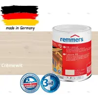Remmers HK-Lazuur 3in1 Crèmewit 0,75L – Premium Houtbeschermingsbeits voor Buiten – Oplosmiddelhoudend – UV- & Vochtwerend – Impregneer, Grondlaag & Beits in Eén