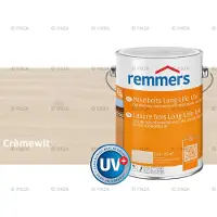 Remmers Long Life Houtbeits UV – crèmewit – 2,5 Liter – Duurzame houtbescherming met maximale UV-bescherming