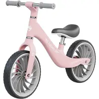 Tulano -Route 35-loopfiets-12 inch-vanaf 2 jaar-Roze