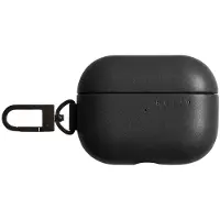 Mujjo Echelon Leren AirPods Pro 3 Hoesje Zwart