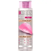 Agiva Bulgaarse rozen micellair water 3 in 1 met actieve collageen - verzacht en zuivert de huid - anti-age 400ml
