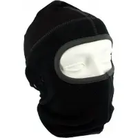Fostex One hole motorhelm muts / skimuts - zwart / grijs - one size - outdoor / bivak / wintersport / ondermuts - eengaats balaclava