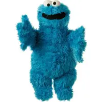 Living puppets - Handpop - Sesamstraat - Cookiemonster - Koekiemonster - 65cm