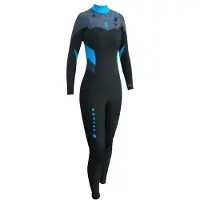 Seland Artic Ii 4.3 Mm Dames Wetsuit Van Neopreen Met Lange Mouwen En Rits Op De Borst