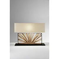LUCE Design Tafellamp Ethernal, zwart, Woon-/ Eetkamer, metaal, Tafellamp