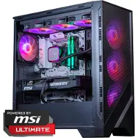 FlowUp x Powered By MSI - De Tuigtop Gaming PC - Don Kaaklijn - AMD Ryzen 7 9800X3D - NVIDIA RTX 5080 16GB - 32 GB DDR5 RAM - 2TB - Waterkoeling