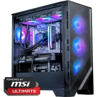 FlowUp x Powered By MSI - De Nog Enger Gaming PC - AMD Ryzen 7 9700X - NVIDIA RTX 5070 Ti 16GB - 32 GB DDR5 RAM - 2TB - Waterkoeling