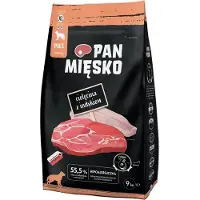 PAN MIĘSKO Hondenvoer Voor Volwassen Honden Met Kalfsvlees En Kalkoen Xl 9kg