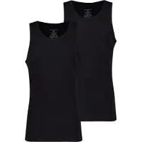 Björn Borg Core Slim Tank 2-pack Zwart | Maat: S