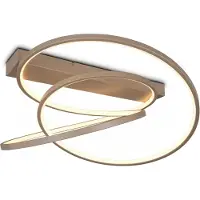 TRIO Plafondlamp Darvin Taupe