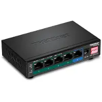 Trendnet TPE-TG51G 5-Poorts PoE+ Switch Gigabit 60W