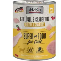 Mac'S CAT - Blik 6x800g - Rundvlees & Kippenhartjes