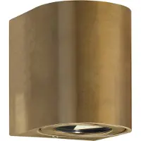 Nordlux Canto LED Wandlamp | 10.6W 3000K 500lm 830 | ip44 | Goud