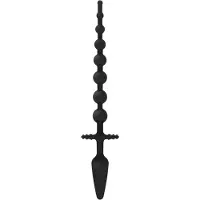 EasyToys Online Only Anale Plug en Kralen - Zwart