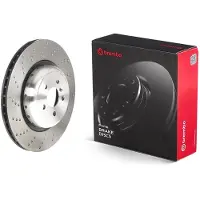 Brembo Remschijf 09D90123 achter, geventileerd, sterk gecarboniseerd, 1 Stuk