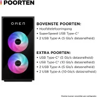 HP OMEN 35L Gaming Desktop GT16-0160nd - Core i7 - 16GB - 1TB - 8GB GeForce RTX 5060