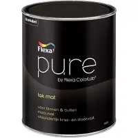 Flexa Pure Lak Mat (donkere kleur) 1 liter