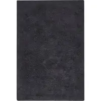 Beliani GOELA - Badmat - Zwart - 60 x 90 cm - Katoen