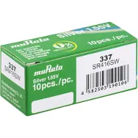 Murata SR416SW-PBWW Button cell 337 Silver oxide - 8.3 mAh - 1.55 V