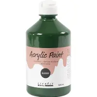 A-Color Glossy acrylverf, donkergroen, 01 - glossy, 500 ml
