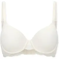 Schiesser BH 'Unique Cotton' offwhite