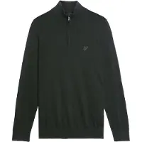 Lyle & Scott Trui 'Tonal Eagle' zwart