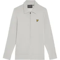 Lyle & Scott Gebreid vest lichtgrijs