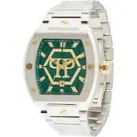 Philipp Plein Watches Analoog horloge goud / smaragd / zilver