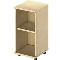 Schäfer Shop - Open kast TETRIS WOOD - 2 OH - hoogte met glijders - B 400 mm - ahorn decor