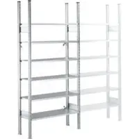 Ssi Legbordstelling R3000, Basisstelling, 5 gepoedercoate legborden, B 1055 x H 2278 mm