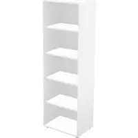 Schäfer Shop Boekenkast TETRIS WALL - 5 OH - B 600 x D 420 x H 1880mm - wit