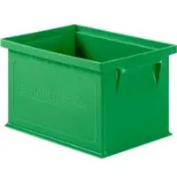 Ssi Stapelbak 14/6-4 - polypropeen- L 210 x B 150 x H 123 mm - 2,5 l - groen - 40 stuks